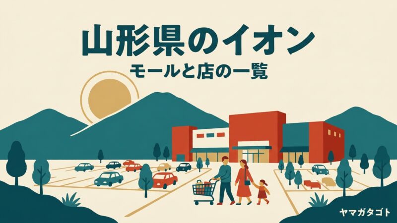 イオンの店舗一覧（山形県内）｜8か所の営業時間とイオンモールのハロウィン 