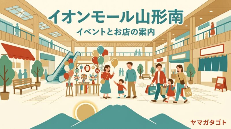 イオンモール山形南のイベントとお店｜今月の催しと申し込み方・階ごとの店と飲食店 