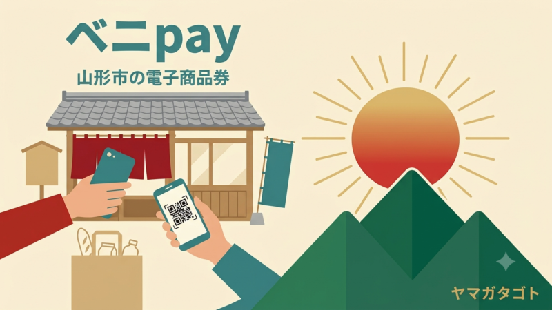 【ベニpay第8弾】山形市の25%お得な商品券｜申込は8月24日まで・使える店 