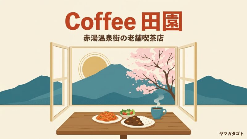 【南陽市】Coffee 田園のメニューと値段｜昭和25年創業の喫茶店のナポリタンとカレー 