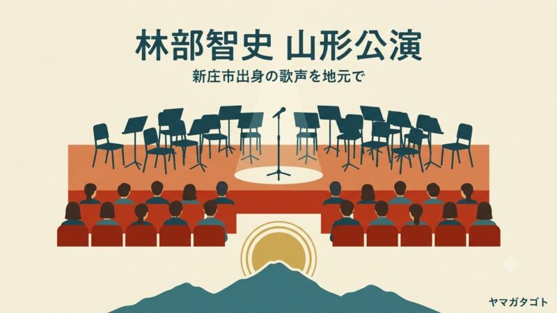 【2026年】林部智史 山形コンサート｜チケット発売は8月15日・11月29日開催 