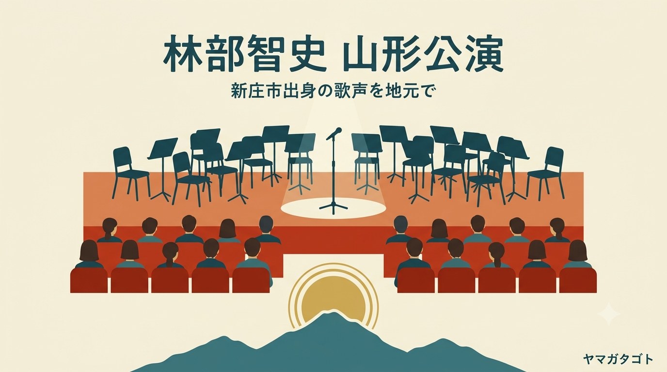 【2026年】林部智史 山形コンサート｜チケット発売は8月15日・11月29日開催