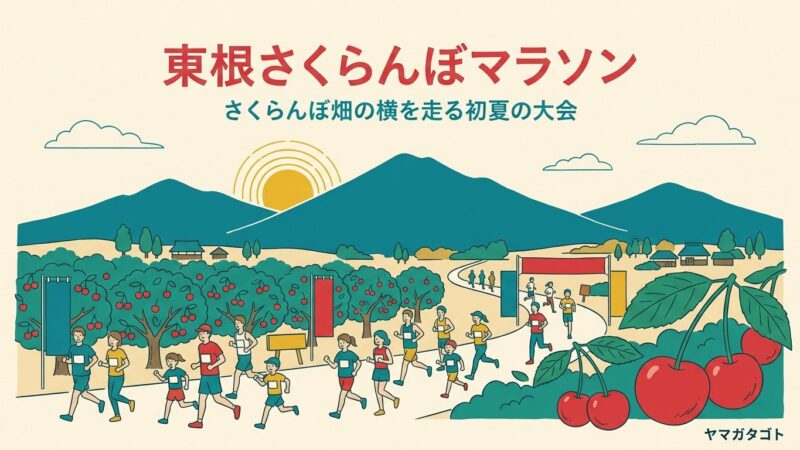 東根さくらんぼマラソンの結果とエントリー｜2026年の記録と次の申し込み時期