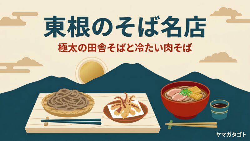 【2026年】東根のそば人気ランキング10軒｜極太の田舎そばの名店とおすすめの一杯 