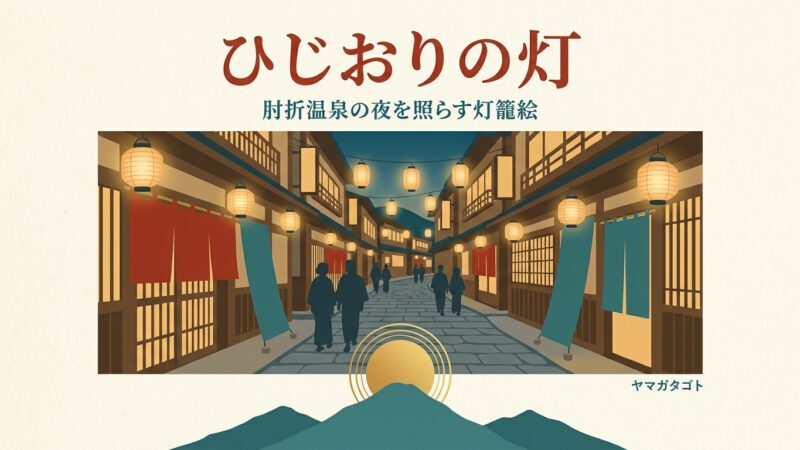 【ひじおりの灯2026】9月12日〜10月18日｜肘折温泉に灯る新作の灯籠絵