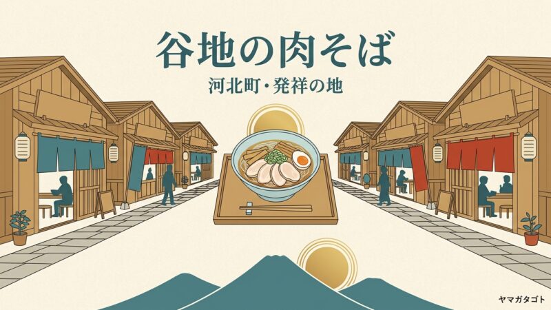 河北町・谷地の冷たい肉そばおすすめ13店｜元祖の町の肉そば会 