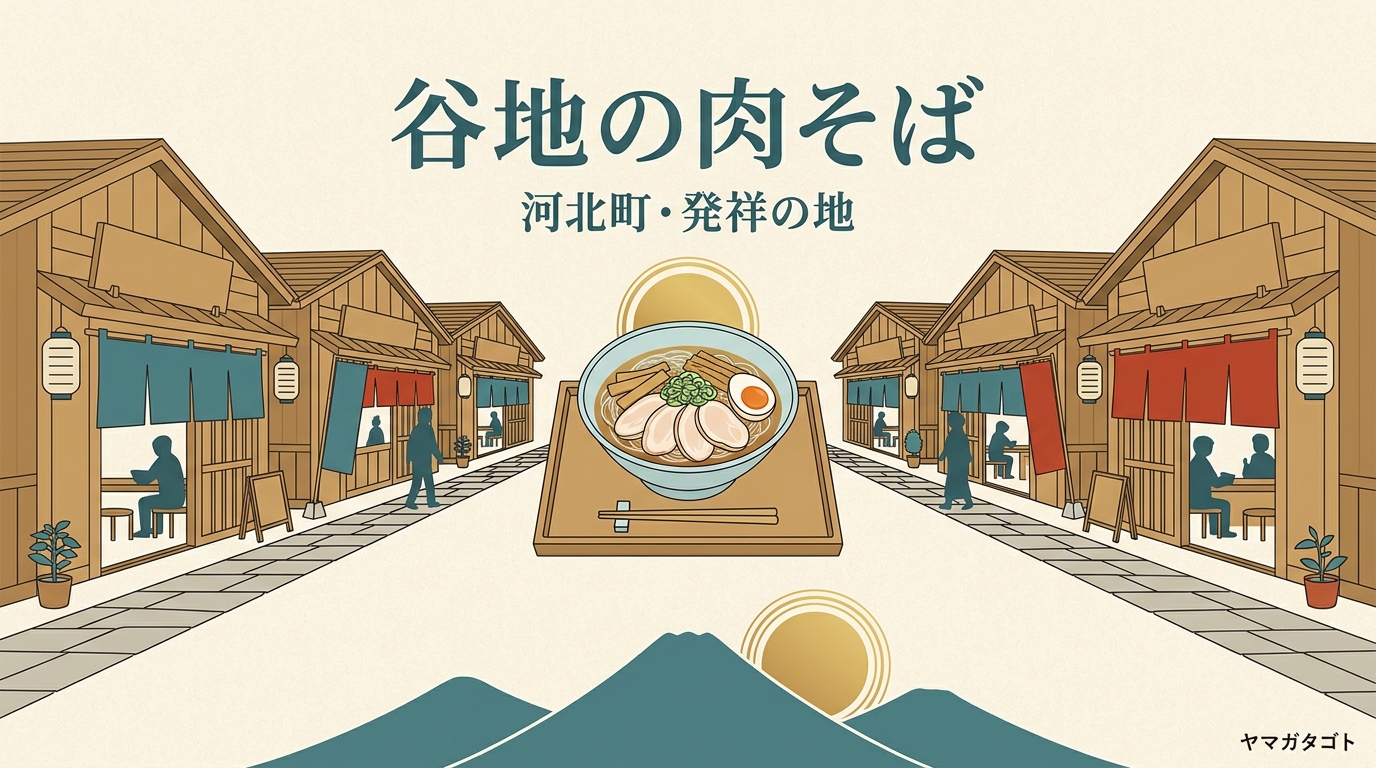 河北町・谷地の冷たい肉そばおすすめ13店｜元祖の町の肉そば会