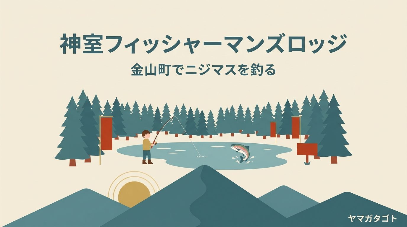 神室フィッシャーマンズロッジの体験レビュー｜金山町・エサ釣りの料金と営業日