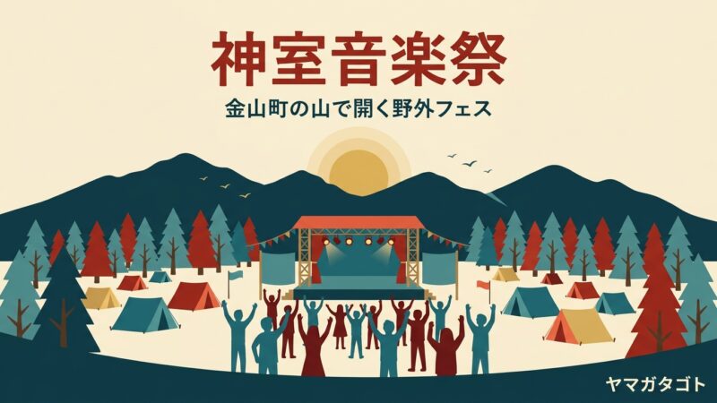 神室音楽祭2026｜9月12日・金山町｜出演者・チケット・シャトルバス 
