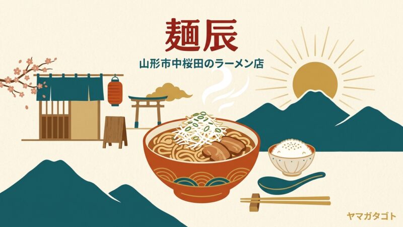 麺辰（山形市）のメニューと値段｜特製鶏中華は最後にご飯を入れるのが麺辰流 