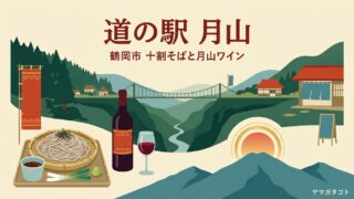 道の駅月山 月山あさひ博物村（山形・鶴岡市）｜十割そばと山ぶどう 施設ごとに休みが違う 