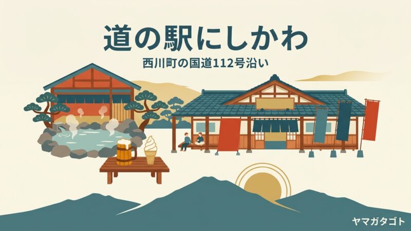 道の駅にしかわ（山形・西川町）｜温泉350円とサウナの雪解け水風呂