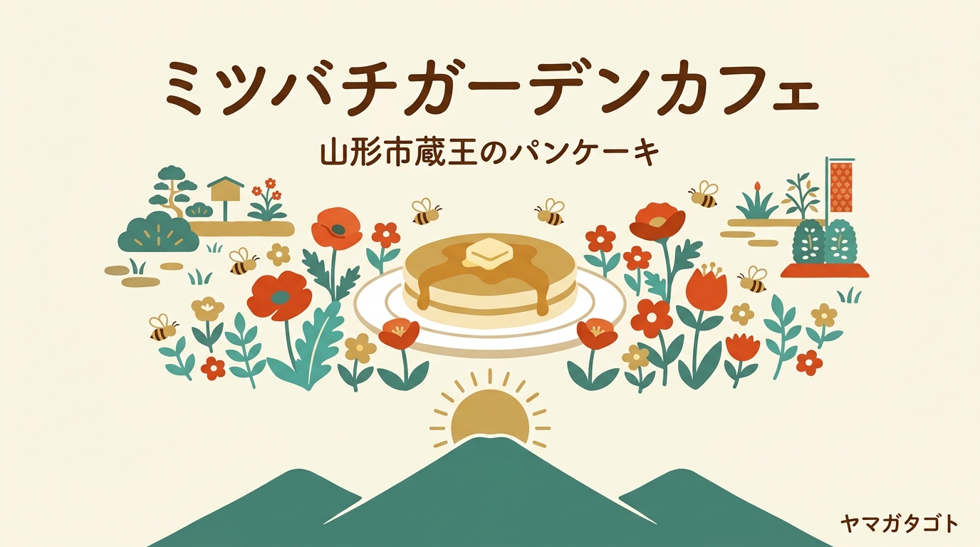 ミツバチガーデンカフェのメニューと値段・レビュー｜山形市蔵王・犬OKのテラス席