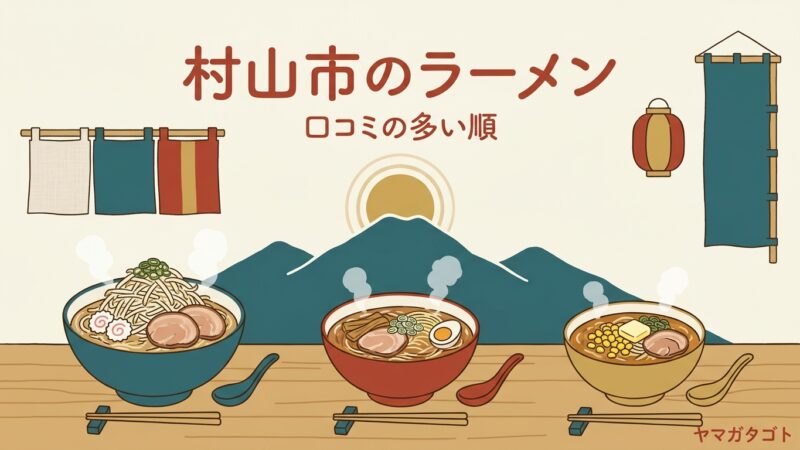 【2026年】村山市のラーメン人気ランキング9軒｜朝6時から開く新店と山盛りの一杯 
