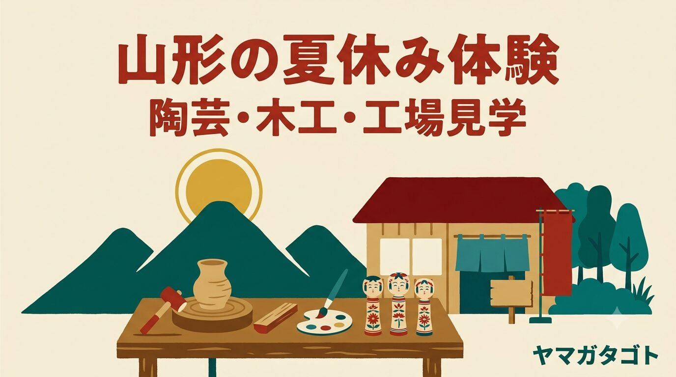 【山形】夏休みの子ども体験44選｜8月のイベントとものづくりを地域別に