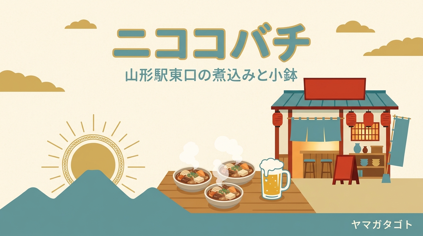 【山形市】ニココバチのメニュー｜土日は昼12時から お通し・席料なし