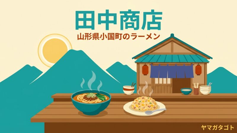 【山形県小国町】田中商店のメニューとレビュー｜担々麺とチャーハンが人気・冬は休業も 