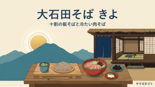 大石田そば きよ（きよそば）のメニューと値段｜再開後の定休日と待ち方 
