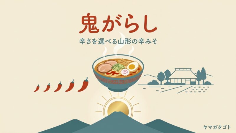 鬼がらし 全9店ガイド｜本店リニューアルと辛さ5段階・限定メニュー【山形】 