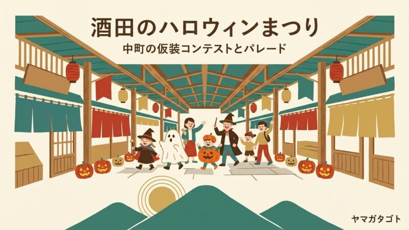 酒田のハロウィンまつり2026｜仮装コンテストは当日も参加OK 10月11日の時間割 