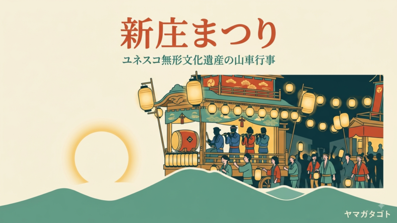 新庄まつり2026｜8月24〜26日の日程と山車20台・屋台・観覧席の料金 