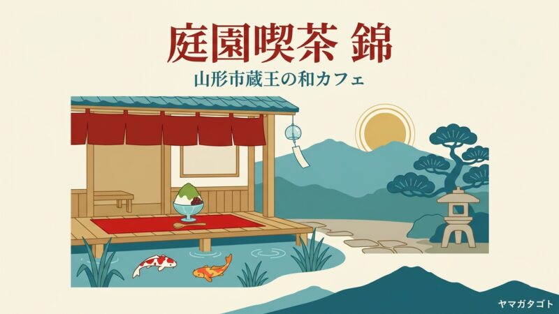 庭園喫茶 錦のメニューと値段・レビュー｜山形市蔵王・かき氷は通年 