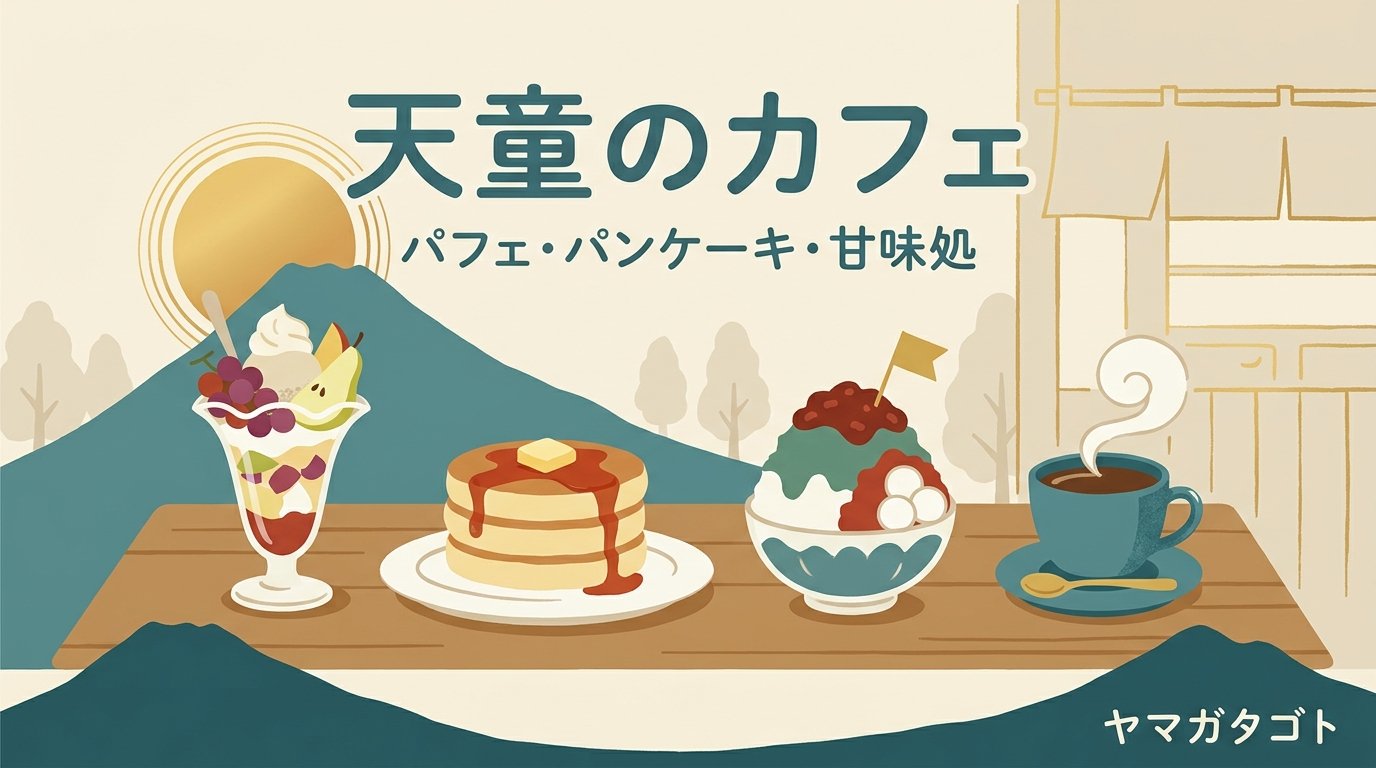 【2026年】天童市のおしゃれカフェ・喫茶店人気ランキング12軒｜果樹園のパフェと各店の人気メニュー