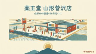 【山形市】薬王堂 山形菅沢店が2026年12月オープン予定｜国道458号沿い 