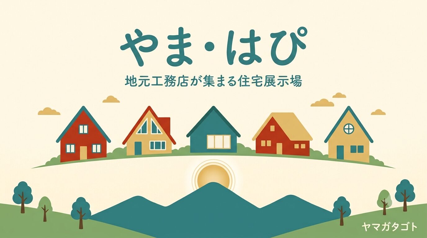 【山形市】やま・はぴが8月1日オープン｜地元工務店6社の住宅展示場