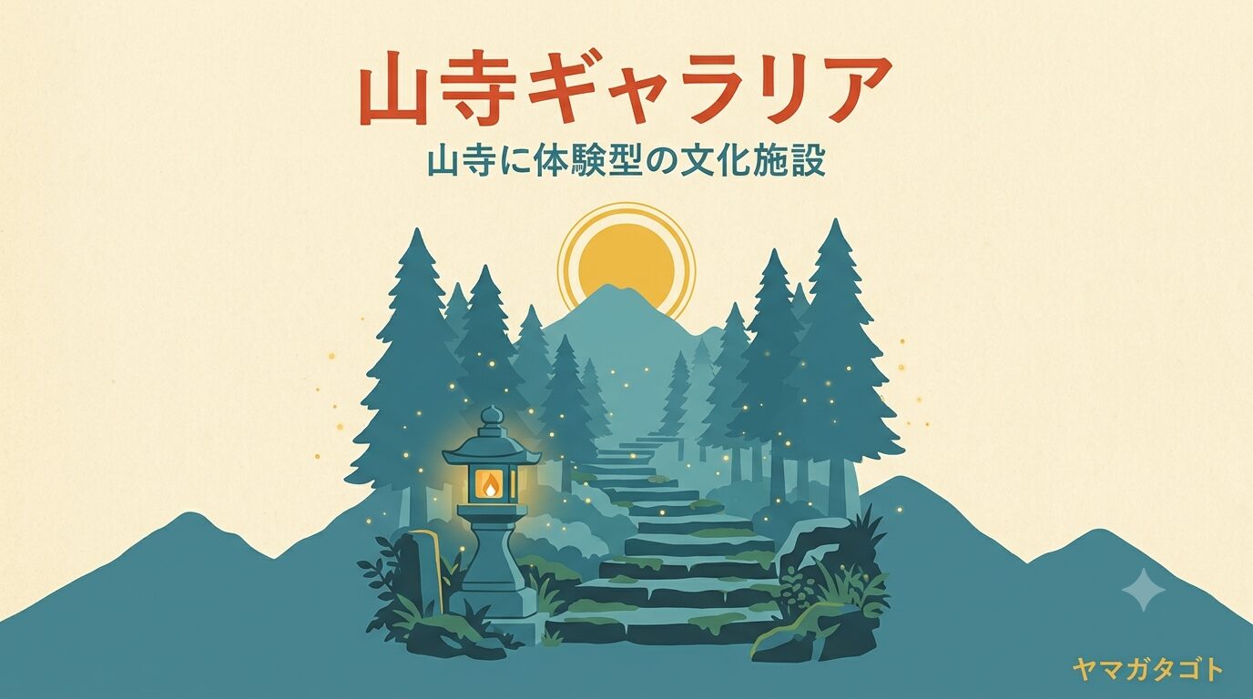 【山形市】山寺ギャラリアが10月1日オープン｜旧・山寺後藤美術館が体験型施設に