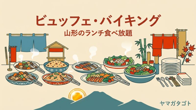 山形のビュッフェ・バイキング人気5選｜ホテルのランチ食べ放題と1皿100円のおばんざい 