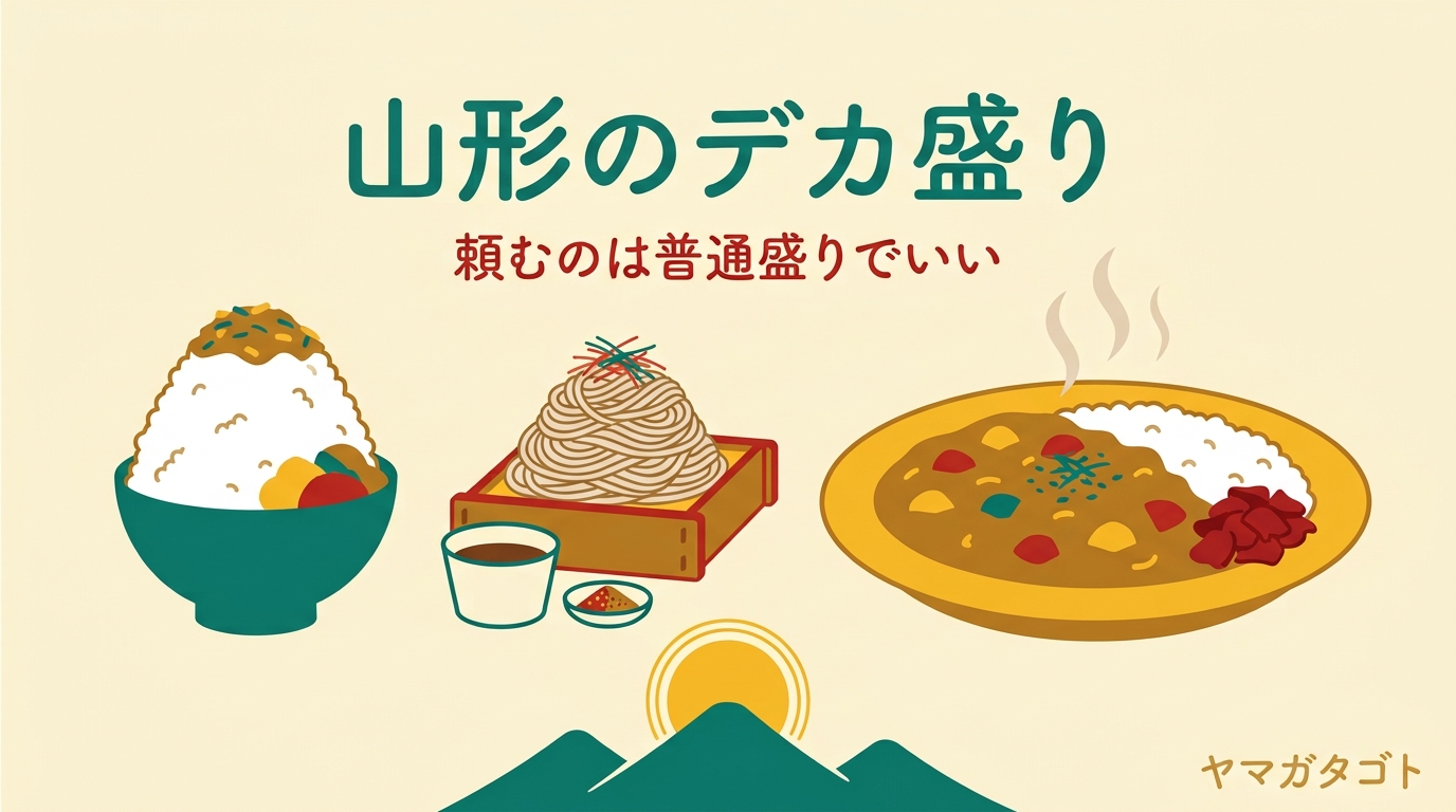 山形の大盛り・デカ盛りの店8選｜普通盛りでおなかいっぱい