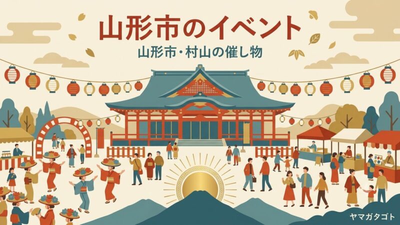 山形市のイベント｜村山地方の催し物カレンダー【2026年8月・9月】 