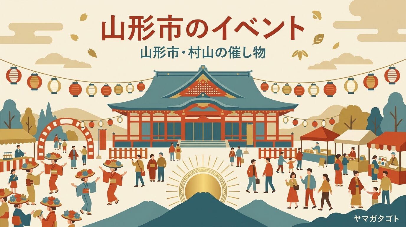 山形市のイベント｜村山地方の催し物カレンダー【2026年8月・9月】
