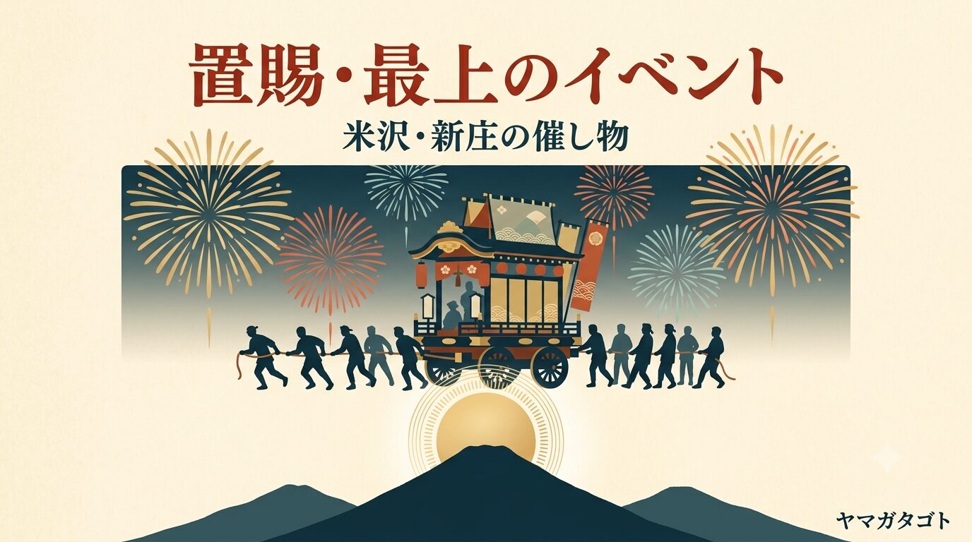 米沢・置賜・最上のイベント｜催し物カレンダー【2026年8月・9月】