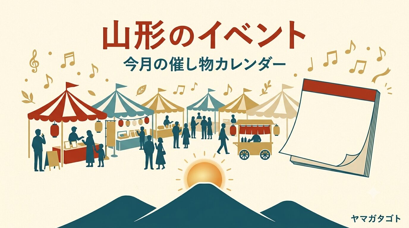 山形のイベント｜今日・今週末行ける催し物カレンダー【2026年10月】