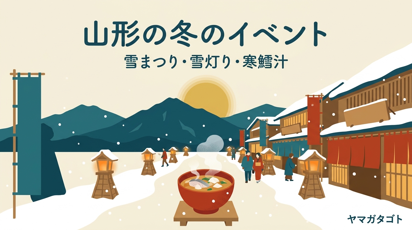 山形の冬のイベント21選｜雪まつり・雪灯り・寒鱈汁は例年いつ