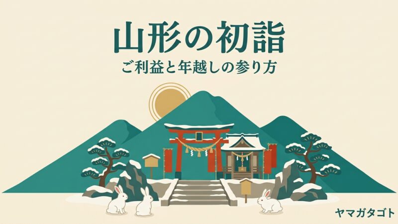 山形の初詣人気ランキング10｜願いで選べるご利益と年越しの参り方