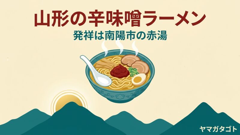 山形の辛味噌ラーメンおすすめ10選｜元祖の赤湯と朝6時の店・げそ天 