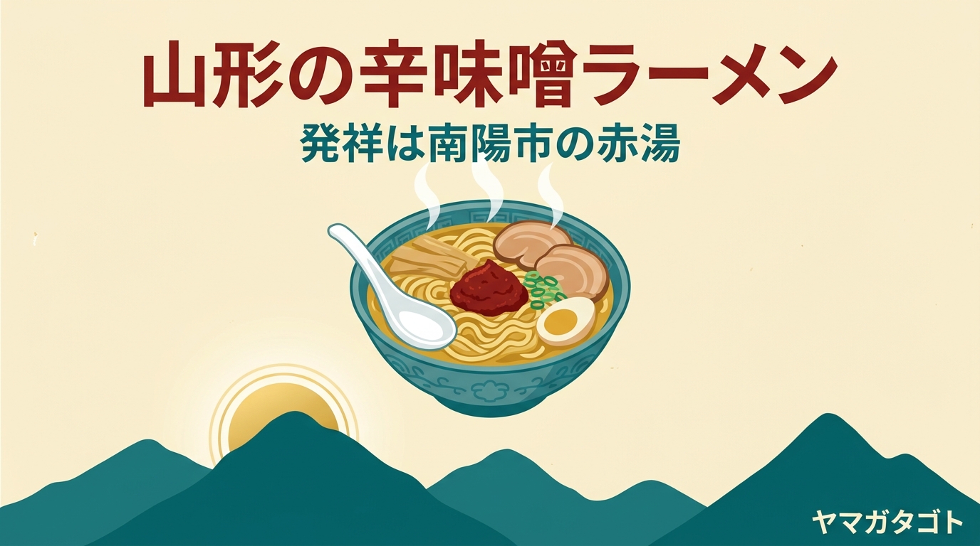 山形の辛味噌ラーメンおすすめ10選｜元祖の赤湯と朝6時の店・げそ天