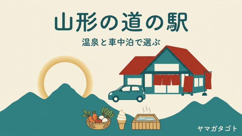 山形の道の駅ランキング全24駅｜口コミが多い順と温泉・車中泊できる駅 