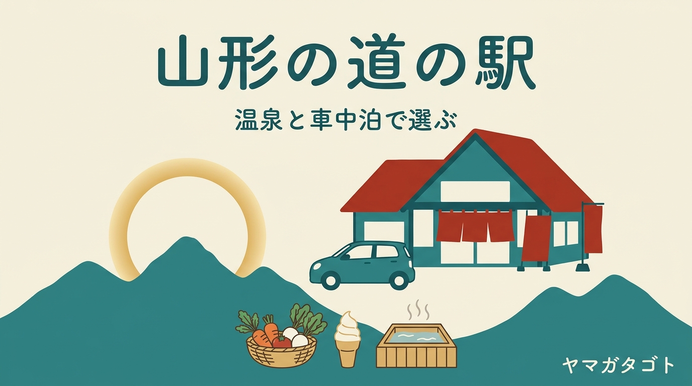 山形の道の駅ランキング全24駅｜口コミが多い順と温泉・車中泊できる駅