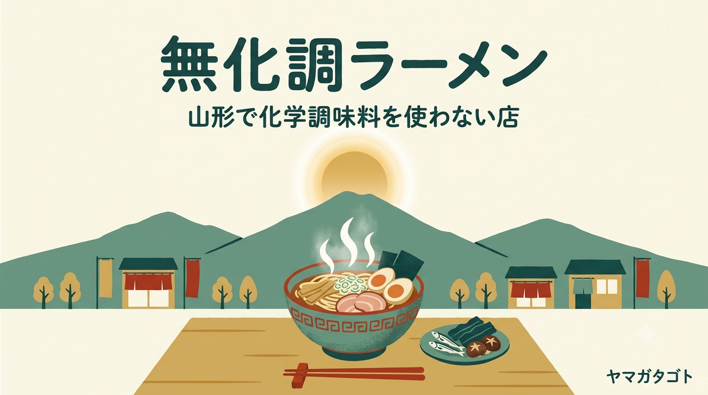 山形の無化調ラーメン11店｜化学調味料不使用・無添加の店まとめ