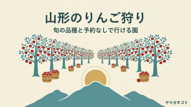 山形のりんご狩り10選｜時期と料金・予約なしで行ける農園 