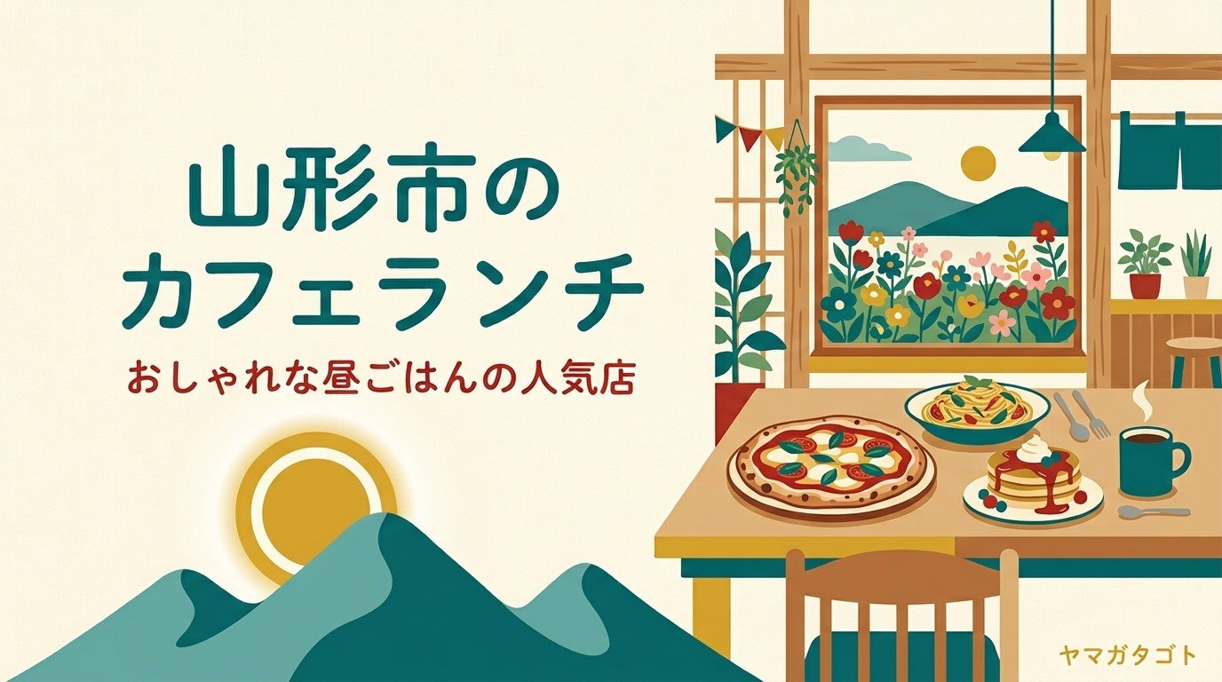 【2026年】山形市のおしゃれなカフェランチ人気ランキング12軒｜看板の一皿と駐車場・予約の有無