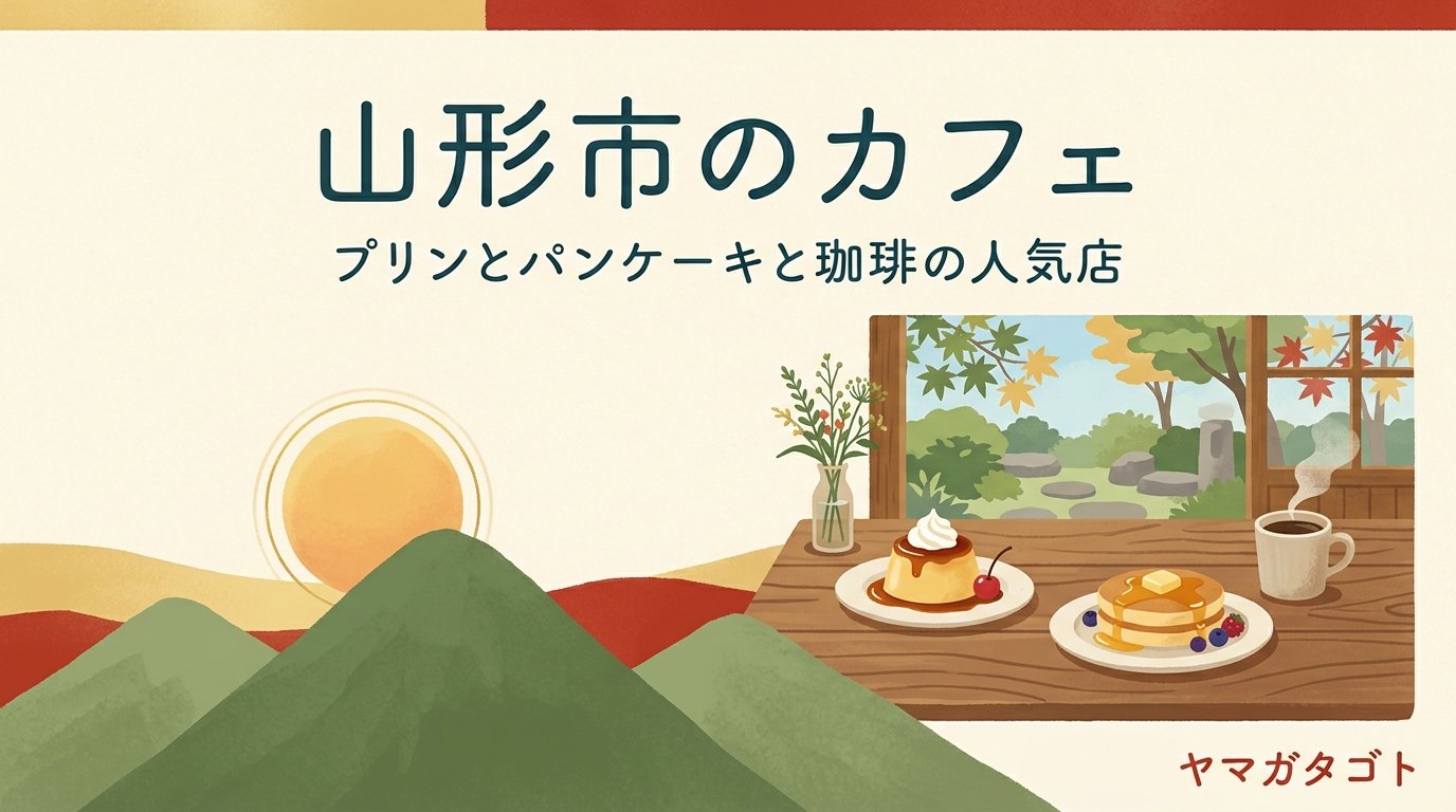 【2026年】山形市のおしゃれカフェ・喫茶店人気ランキング12軒｜名物の一品と店ごとの雰囲気