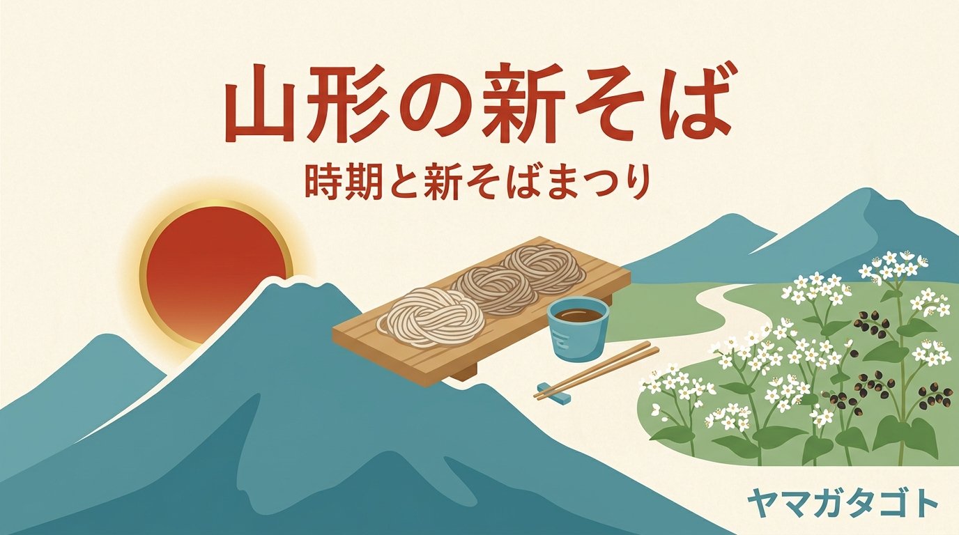 山形の新そばの時期と新そばまつり2026｜予約がいる会場と当日券で食べられる会場