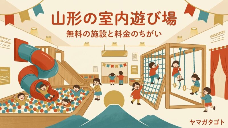 山形の室内遊び場18選｜小学生も遊べる無料の施設と市外500円 