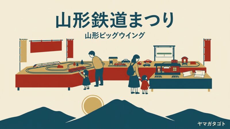 【山形鉄道まつり2026】11月14日・15日｜山形ビッグウイングで9時30分から
